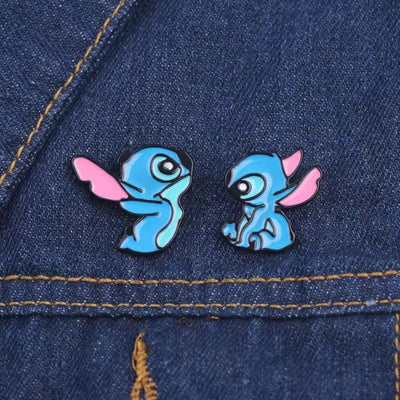 Broche / Pin Stitch Par - Lilo Y Stitch