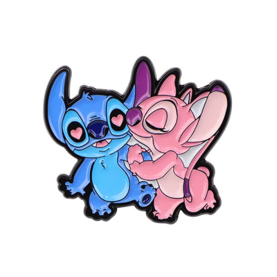 Broche / Pin Stitch Y Angel - Lilo Y Stitch