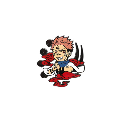 Broche / Pin Sukuna Sonriente - Jujutsu Kaisen