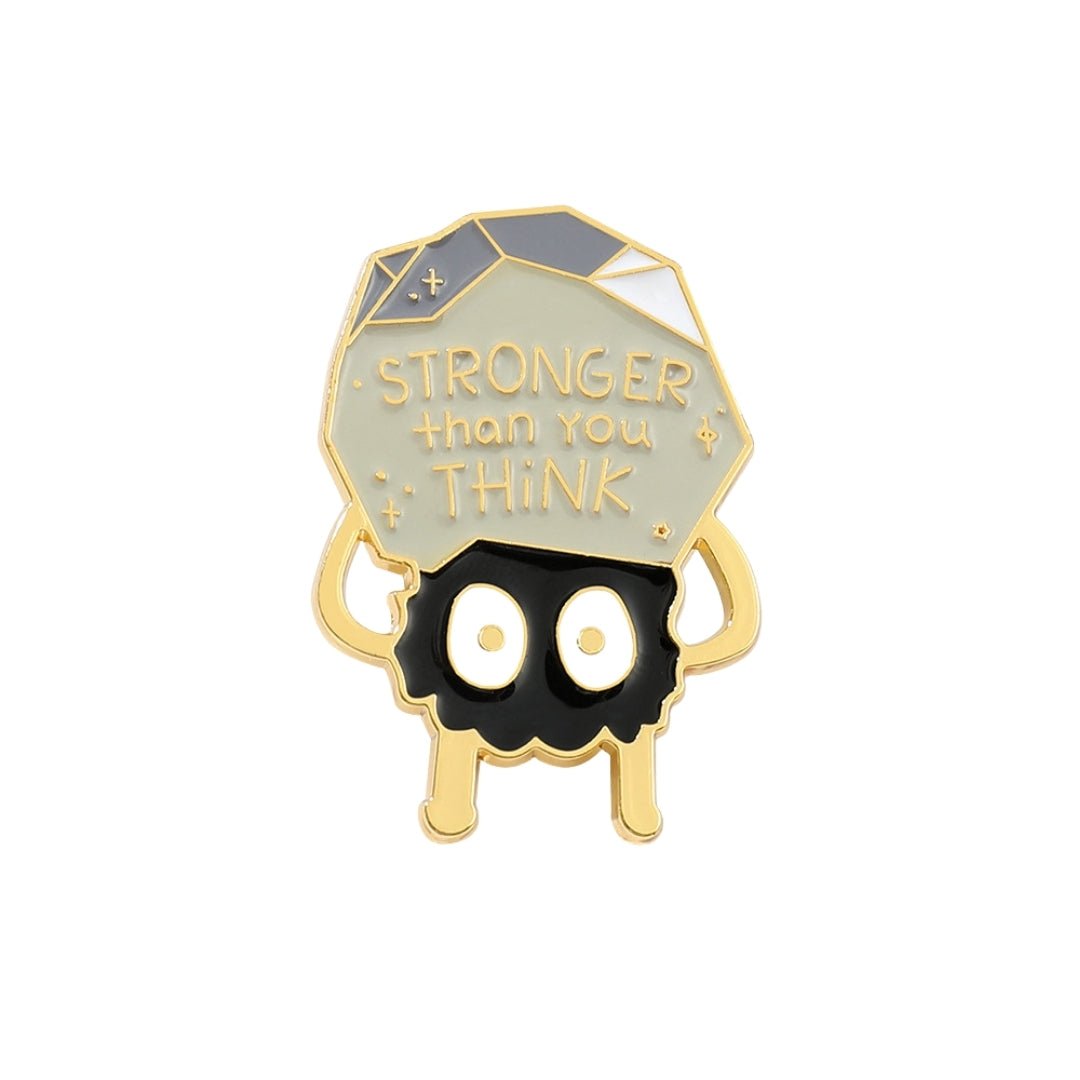 Broche / Pin Susuwatari (Stronger Than You Think) - Mi Vecino Totoro