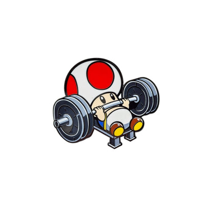 Broche / Pin Toad En Gym - Nintendo