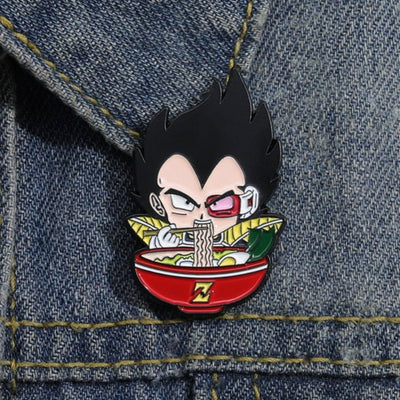 Broche / Pin Vegeta Ramen - Dragon Ball Z