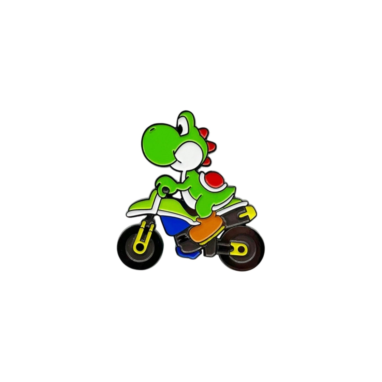 Broche / Pin Yoshi En Motocicleta - Nintendo