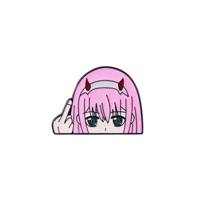 Broche / Pin Zero Two Sacando El Dedo - Darling In The Franxx