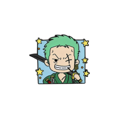 Broche / Pin Zoro Estrellas - One Piece