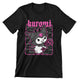 Camiseta Kuromi #3 - Sanrio (SE ELABORAN BAJO PEDIDO DE 3 A 5 DÍAS)