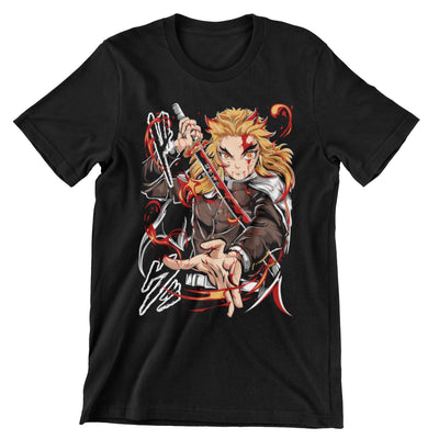 Camiseta Kyojuro Rengoku - Demon Slayer