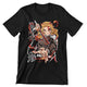 Camiseta Kyojuro Rengoku - Demon Slayer (SE ELABORAN BAJO PEDIDO DE 3 A 5 DÍAS)