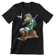 Camiseta Link Tocando La Ocarina - The Legend Of Zelda (SE ELABORAN BAJO PEDIDO DE 3 A 5 DÍAS)