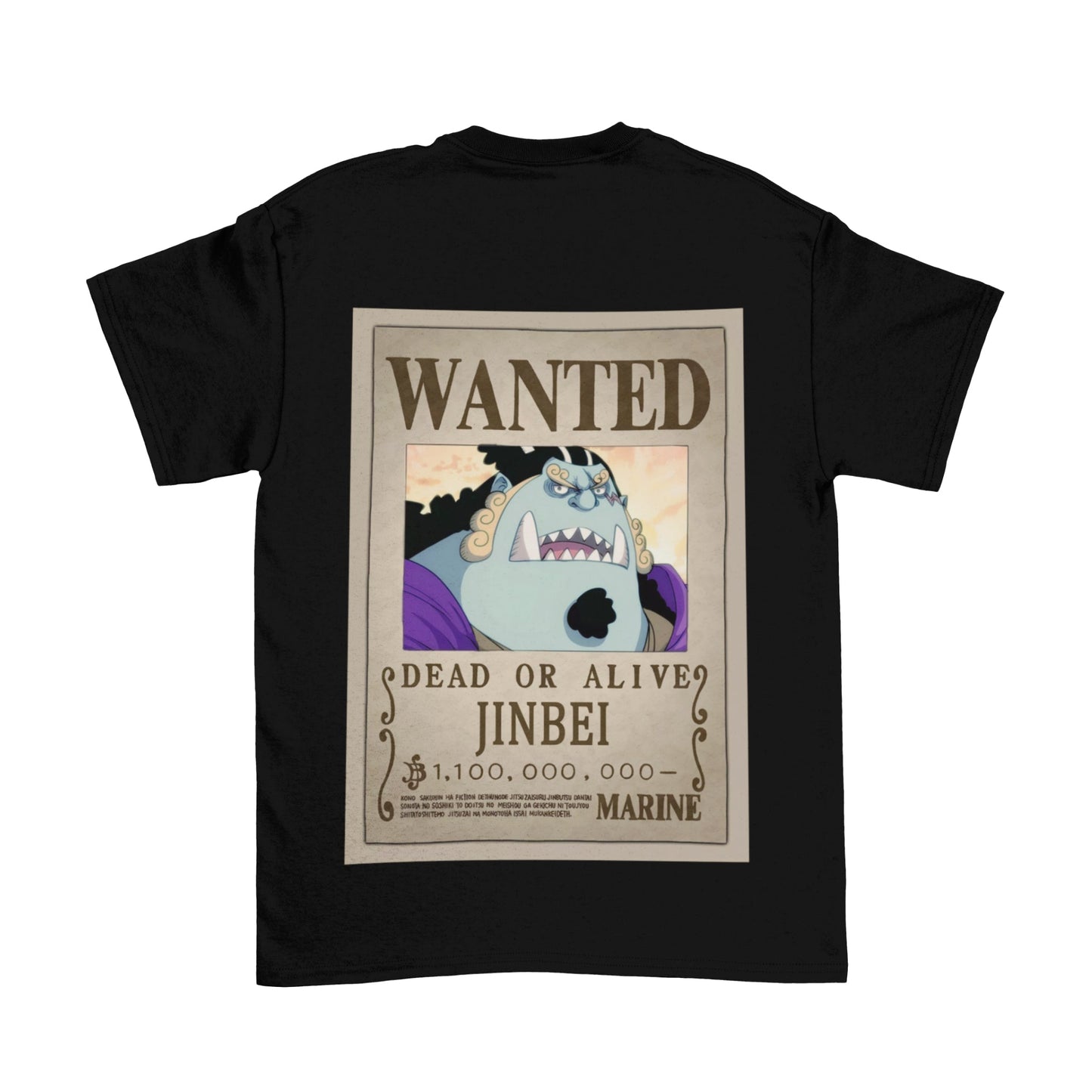 Camiseta Wanted One Piece