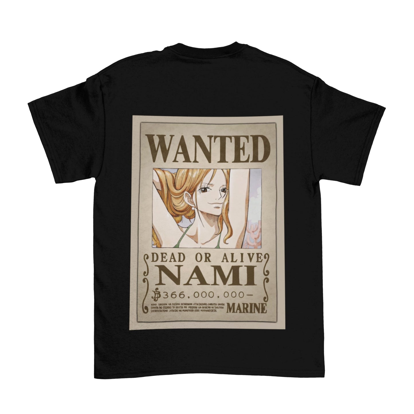 Camiseta Wanted One Piece