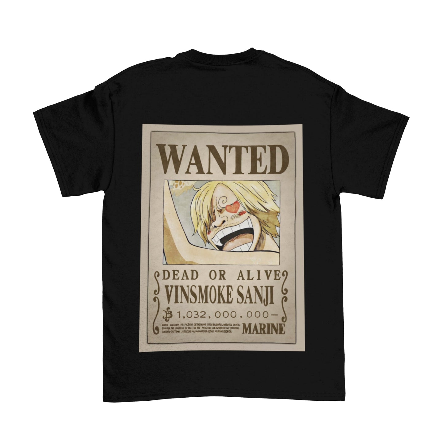 Camiseta Wanted One Piece