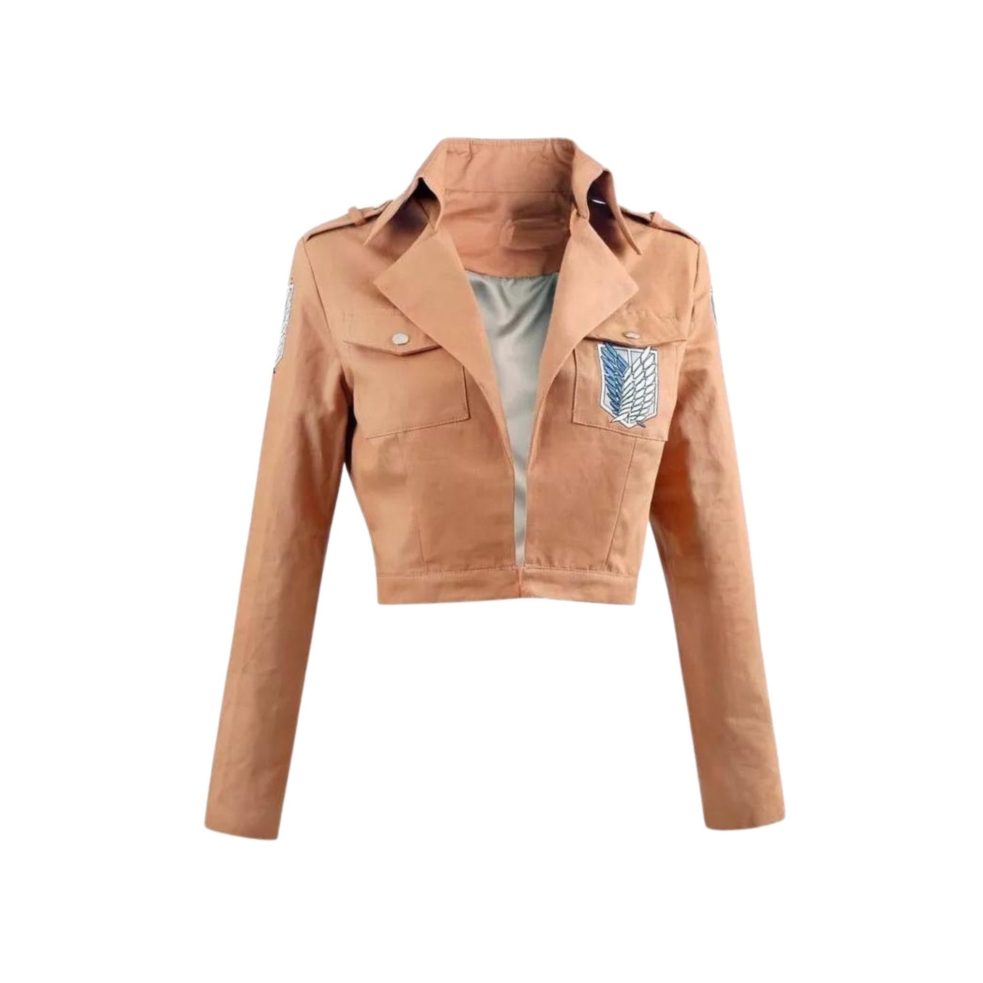 Chaqueta Premium Legión De Reconocimiento Beige Attack On Titan