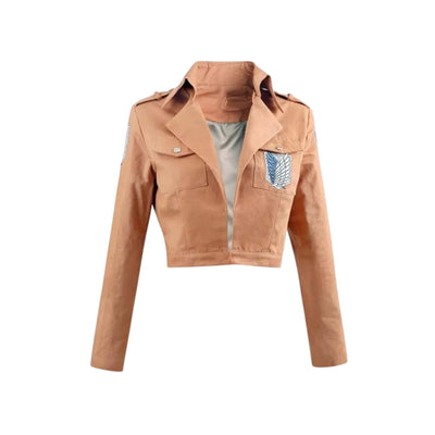 Chaqueta Premium Legión De Reconocimiento Beige - Attack On Titan