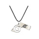 Collar Bincha Y Símbolo Konoha - Naruto