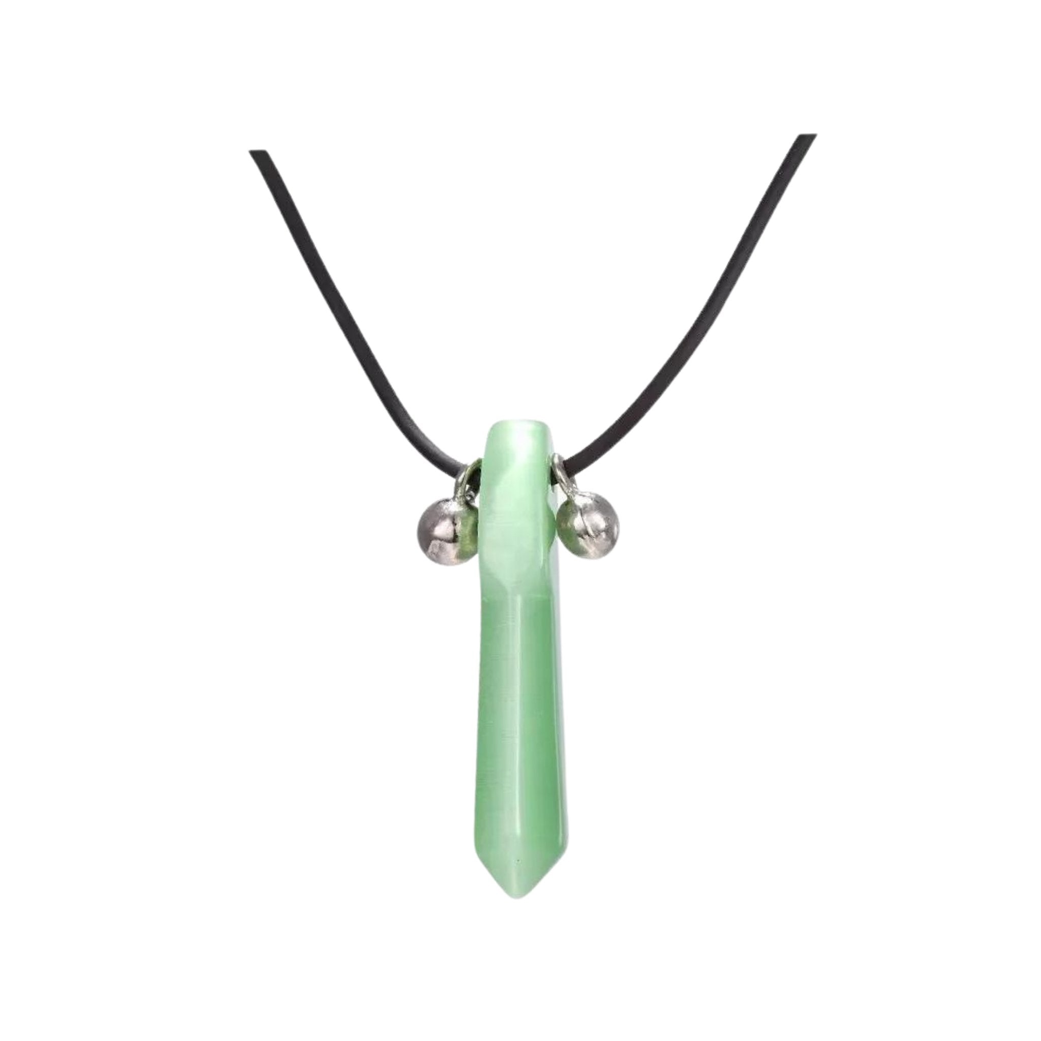Collar Del Primer Hokaege Verde Naruto Cuarzo Verde NIZE STORE Collar Del Primer Hokaege Verde Naruto Cuarzo Verde NIZE STORE