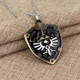 Collar Escudo Negro (Zelda)