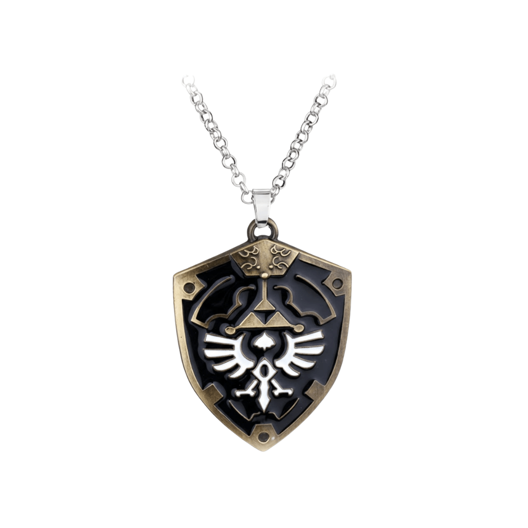 Collar Escudo Negro (Zelda)