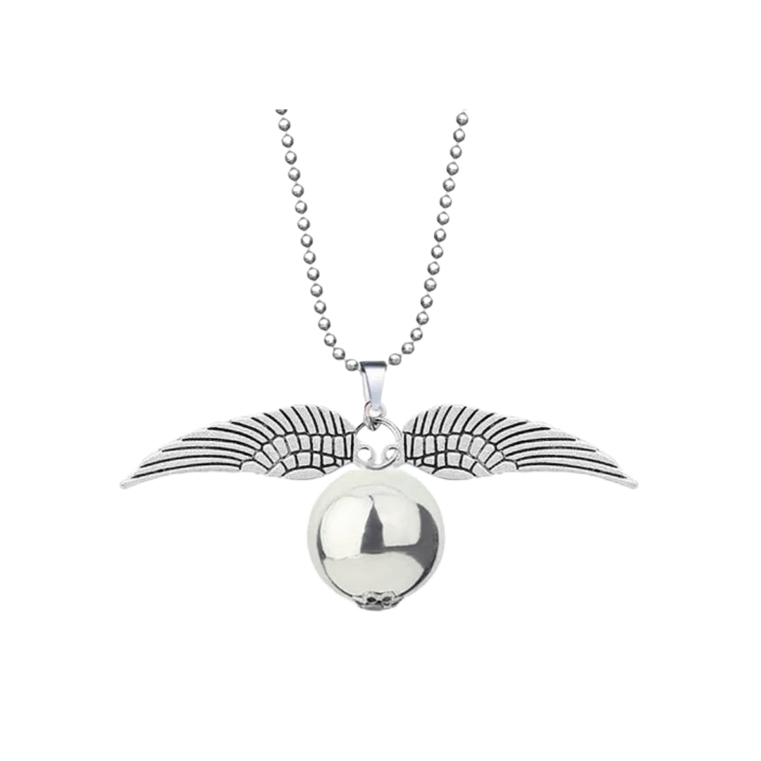 Collar Snitch Plata (Harry Potter)