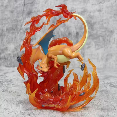 Figura Charizard Tirando Fuego - Pokemon