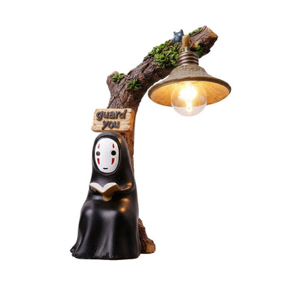 Figura Con Luz No Face Leyendo (Sin Rostro) - Studios Ghibli / REPLICA