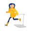 Figura Coraline Con Capa - Coraline