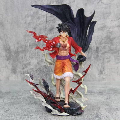 Figura Luffy Gear 2 Con Capa - One Piece / REPLICA