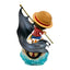 Figura Luffy Sobre Thousand Sunny - One Piece
