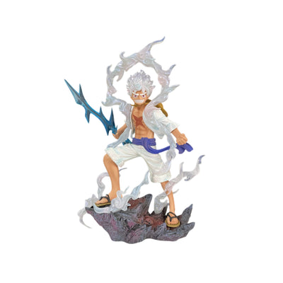 Figura Nika Luffy Gear 5 (Base Pequeña) / SIN CAJA - One Piece