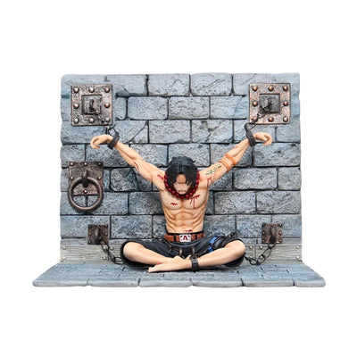 Figura Portgas D. Ace  Prisionero - One Piece / Sin Caja