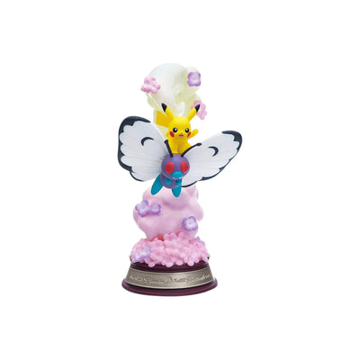 Figura Re-Ment Pokemon Pikachu And Butterfree - Pokemon