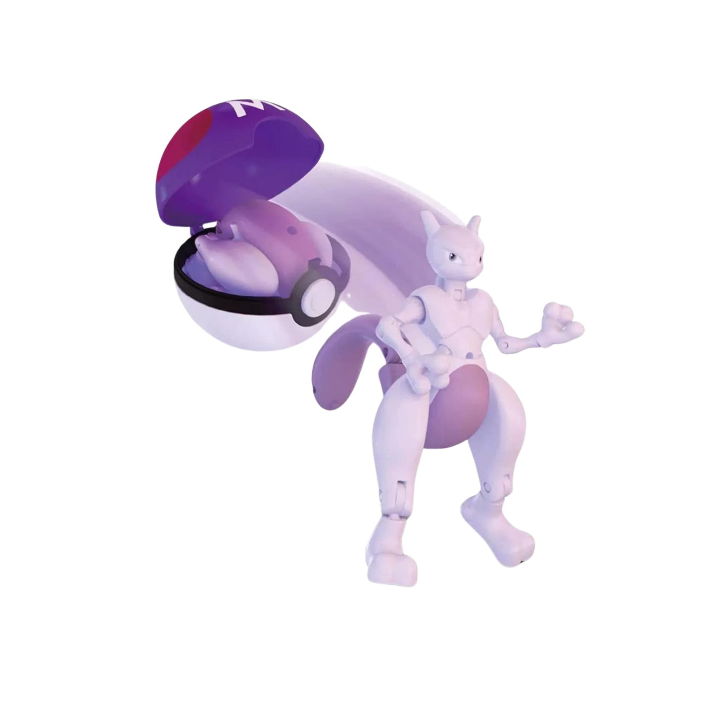 Figura Retractil (Articulado) Mewtwo - Pokemon