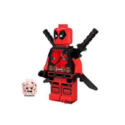 Figura Tipo Lego Deadpool - Marvel