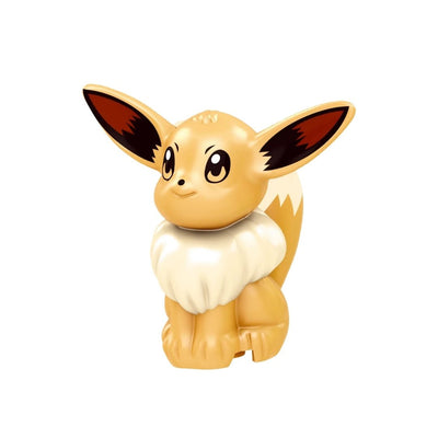 Figura Tipo Lego Eevee - Pokemon / REPLICA
