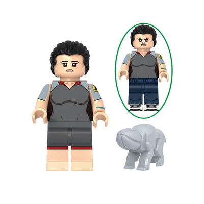 Figura Tipo Lego Eleven Traje De Entrenamiento - Stranger Things / REPLICA