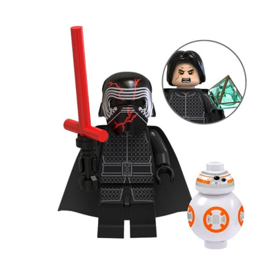 Figura Tipo Lego Kylo Ren Y BB8 - Star Wars