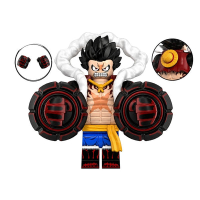 Figura Tipo Lego Luffy Gear 4 - One Piece / REPLICA
