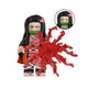 Figura Tipo Lego Nezuko Explosion De Sangre - Demon Slayer - Demon Slayer / NO OFICIAL.