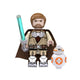 Figura Tipo Lego Obi Wan Y BB8 - Star Wars / NO OFICIAL.