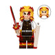 Figura Tipo Lego Rengoku - Demon Slayer / NO OFICIAL.