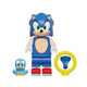Figura Tipo Lego Sonic Con Anillo - Sonic / NO OFICIAL.