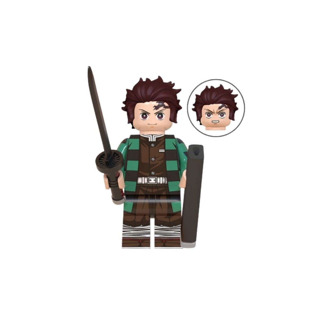 Figura Tipo Lego Tanjiro - Demon Slayer