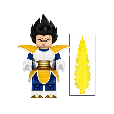 Figura Tipo Lego Vegeta - Dragon Ball Z / REPLICA