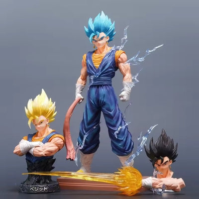 Figura Vegito Con Cabeza Intercambiable - Dragon Ball Z