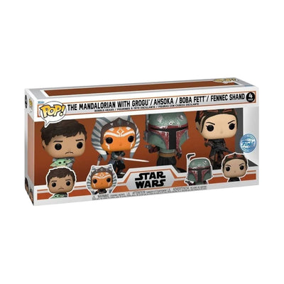 Funko Pop 4pack The Mandalorian Special Edition - Star Wars The Mandalorian