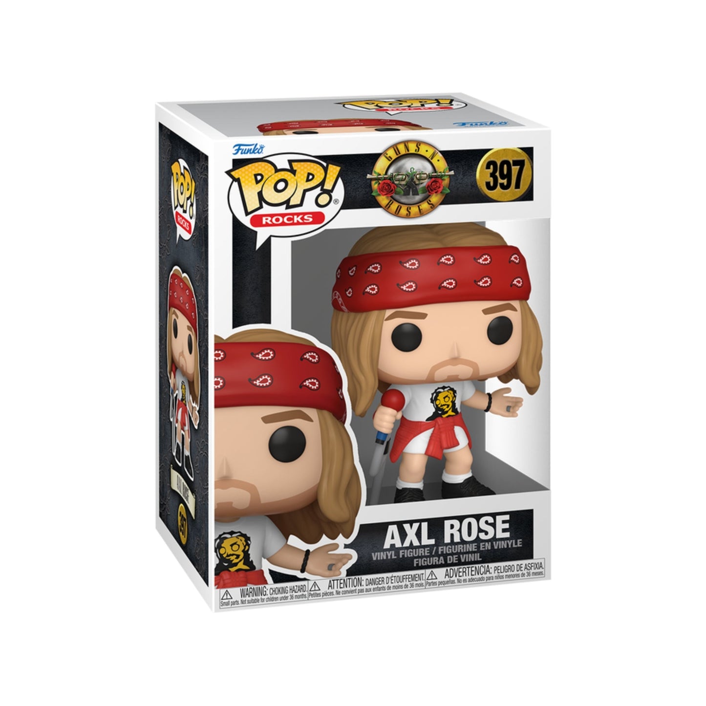 Funko Pop Axel Rose (1992) #397 - Guns N Roses