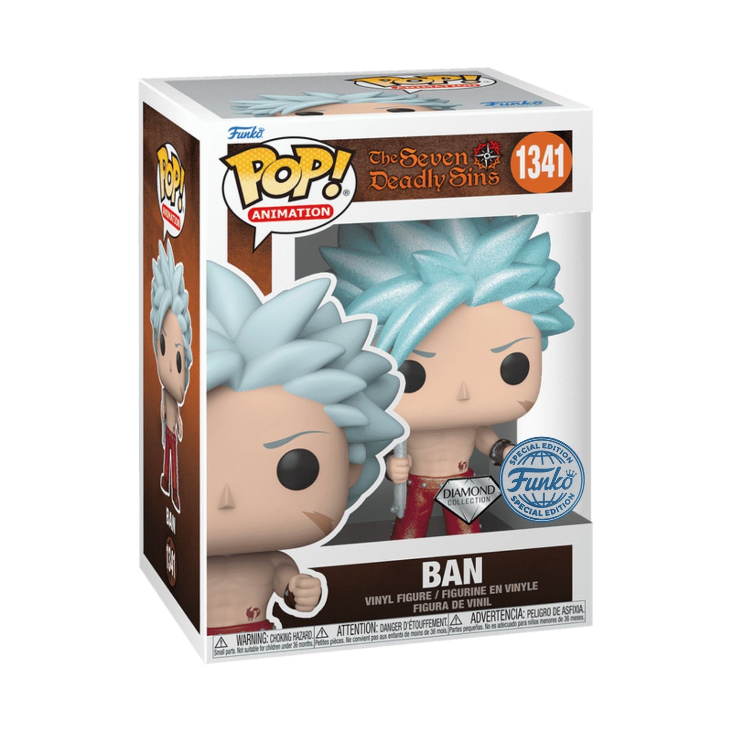 Funko Pop Ban #1341 Special Edition - The Seven Deadly Sins (Siete Pecados Capitales)