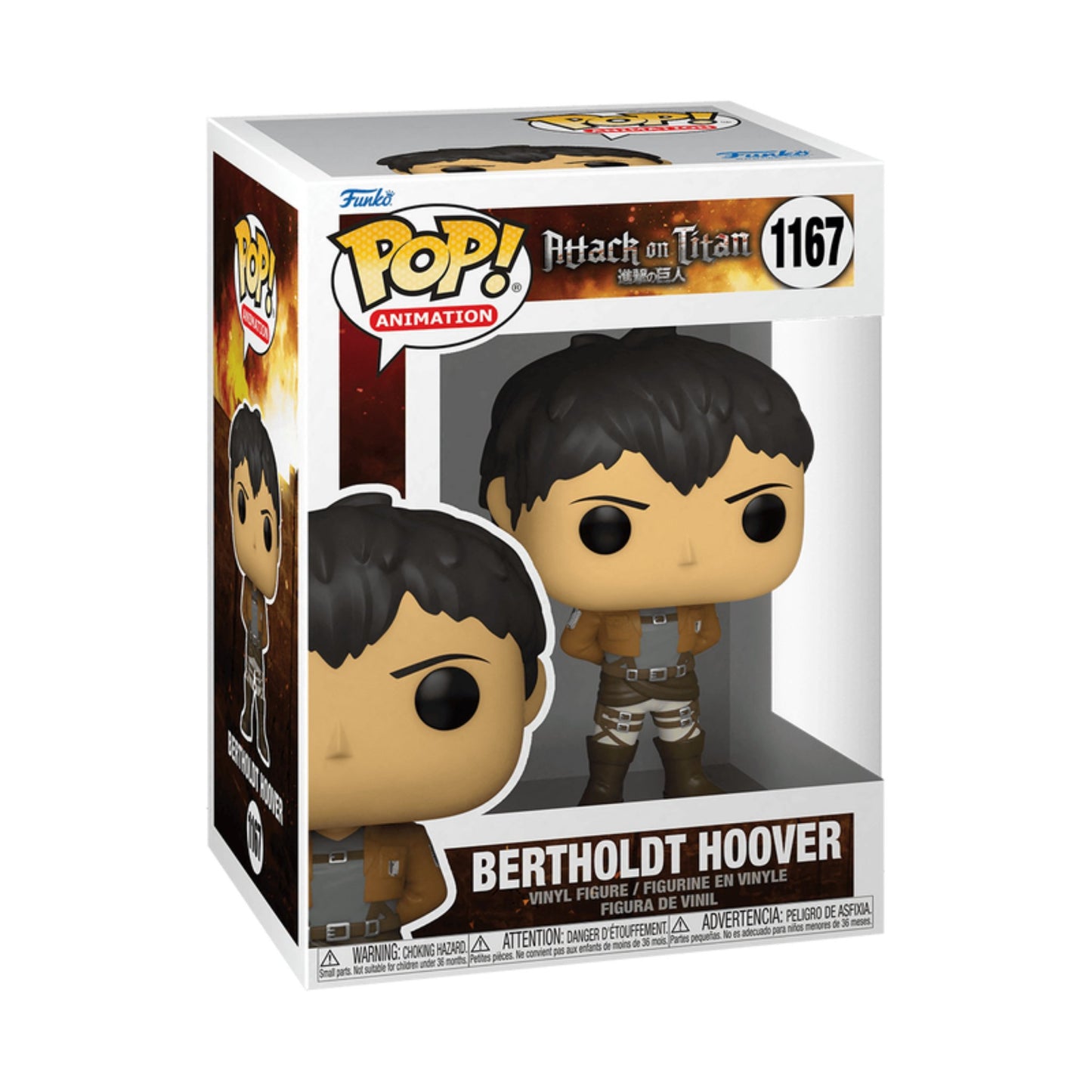 Funko Pop Bertholdt Hoover #1167 - Attack On Titan