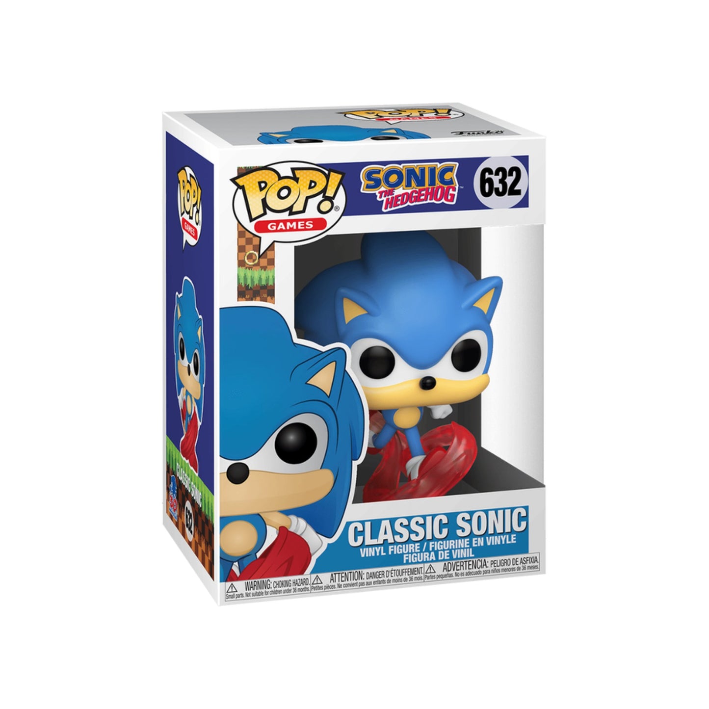 Funko Pop Classic Sonic #632 - Sonic