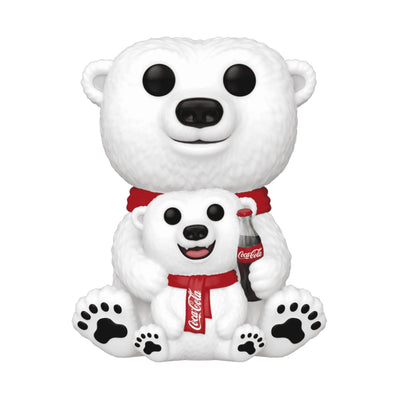 Funko Pop Coca Cola Polar Bear Whit Cub #241